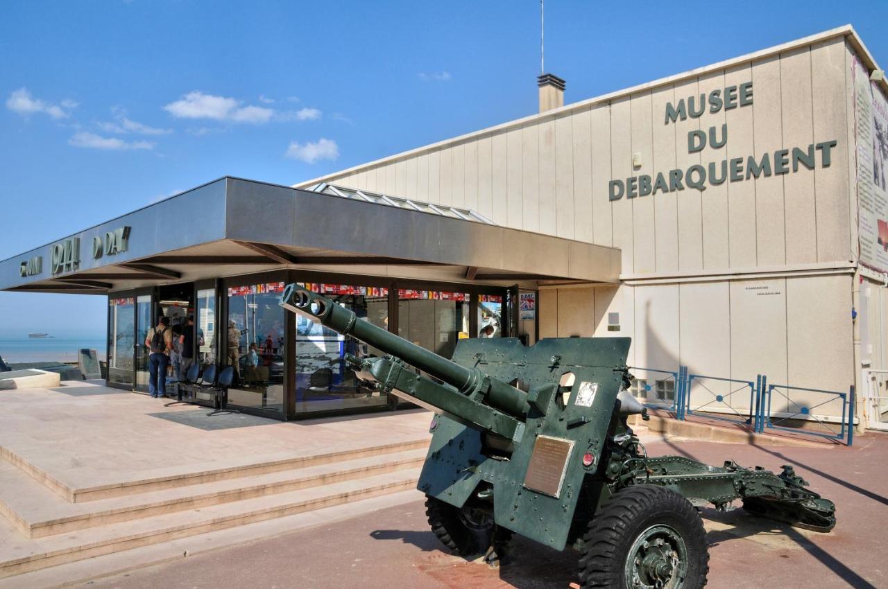 L'Hippocampe - Appt Mezzanine Centre D'Arromanches Exterior foto